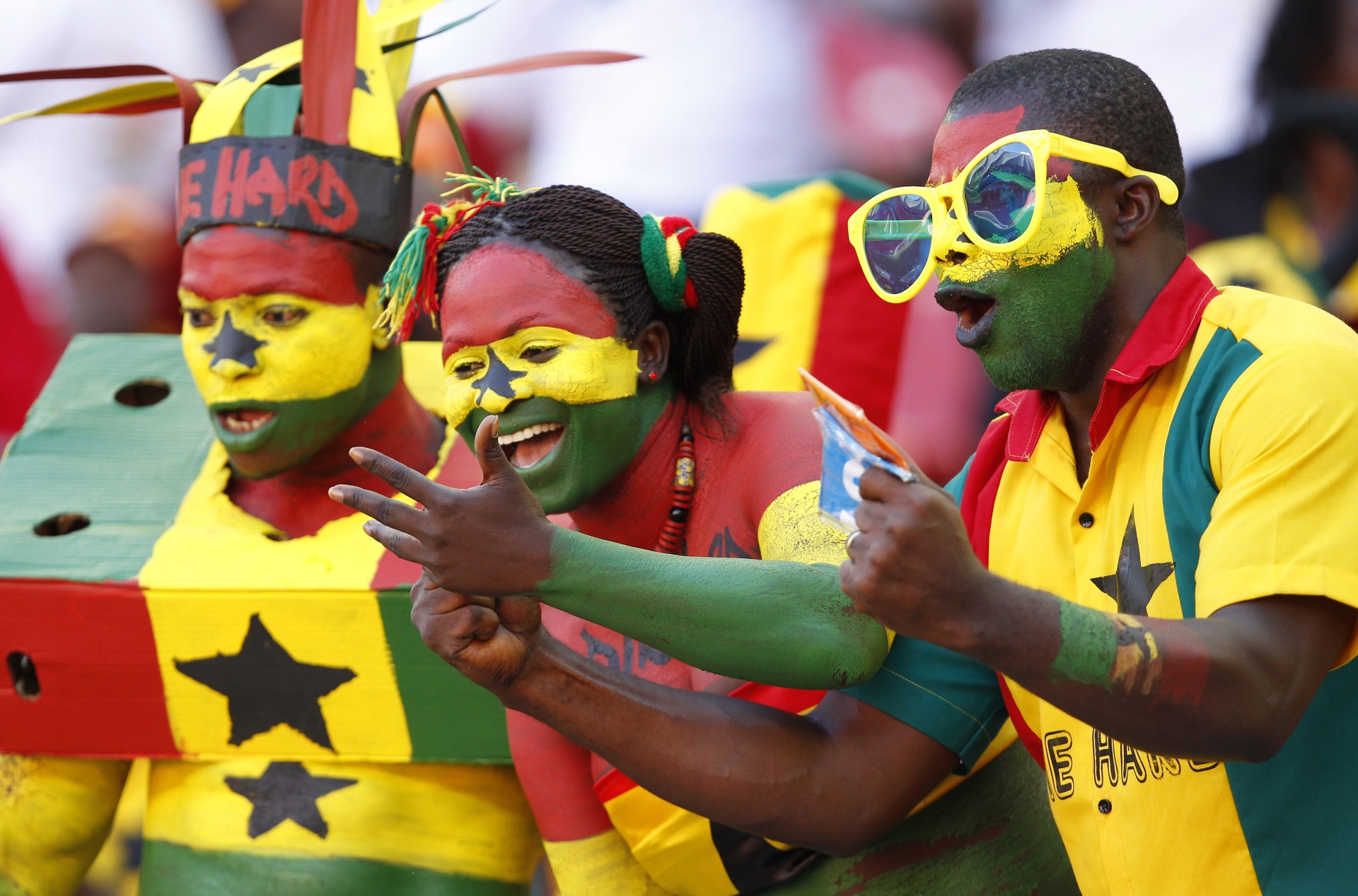 Ghanaian football fans — the twelfth man